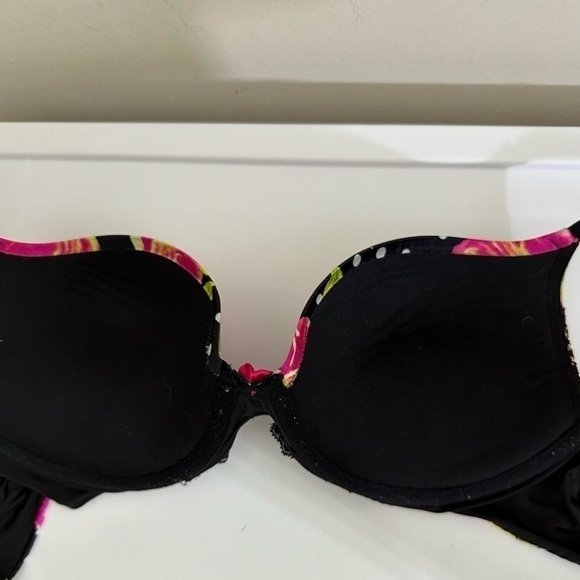 Victoria Secret sz 34 C push up bra in a tropical print Hardly worn. - Picture 7 of 10